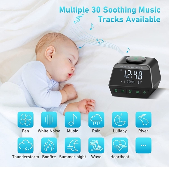 Multi functional alarm clock - Picture 6 of 10